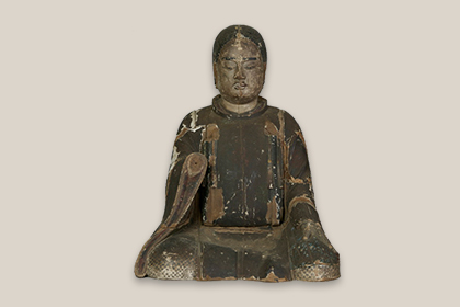 木造童形神坐像 8躯重要文化財4躯、京都府文化財4躯